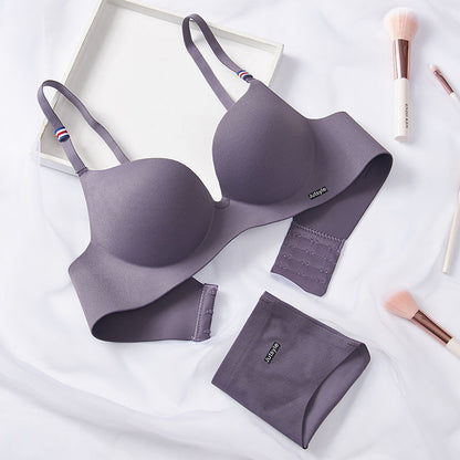 Seamless Bra Panties Only Bra Option FREE SHIPPING Grey purple - D&A