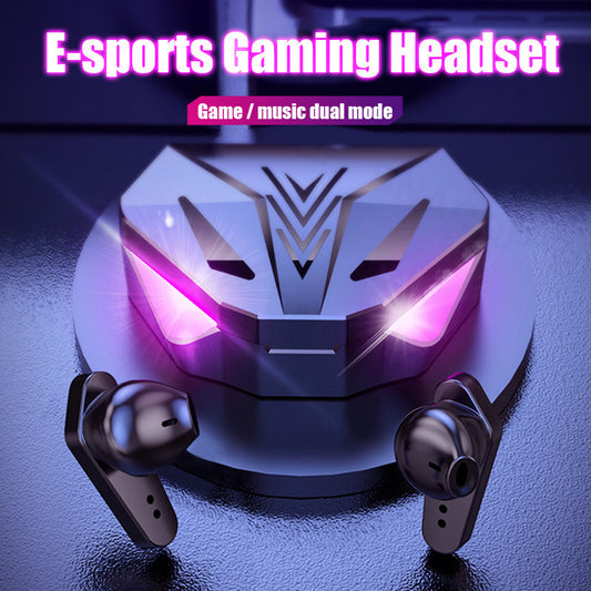 Wireless Gaming Headphones No Delay Noise Reduction Bluetooth Earphones HIFI Sound E-Sport Game Headset With Mic - D&A