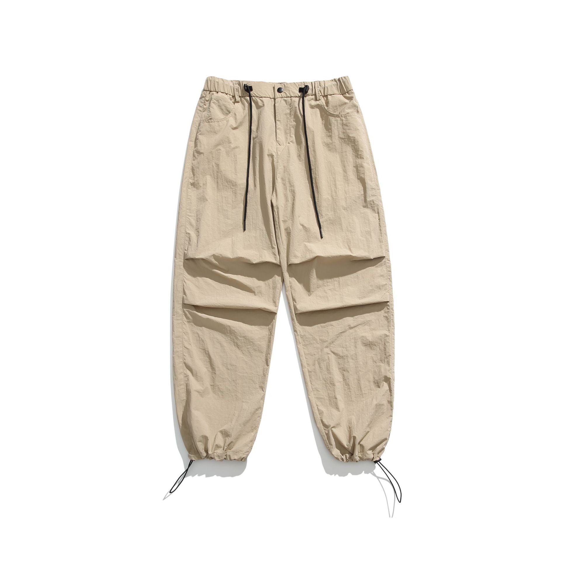Casual Pants Men's Thin Ice Silk Loose Straight Khaki - D&A
