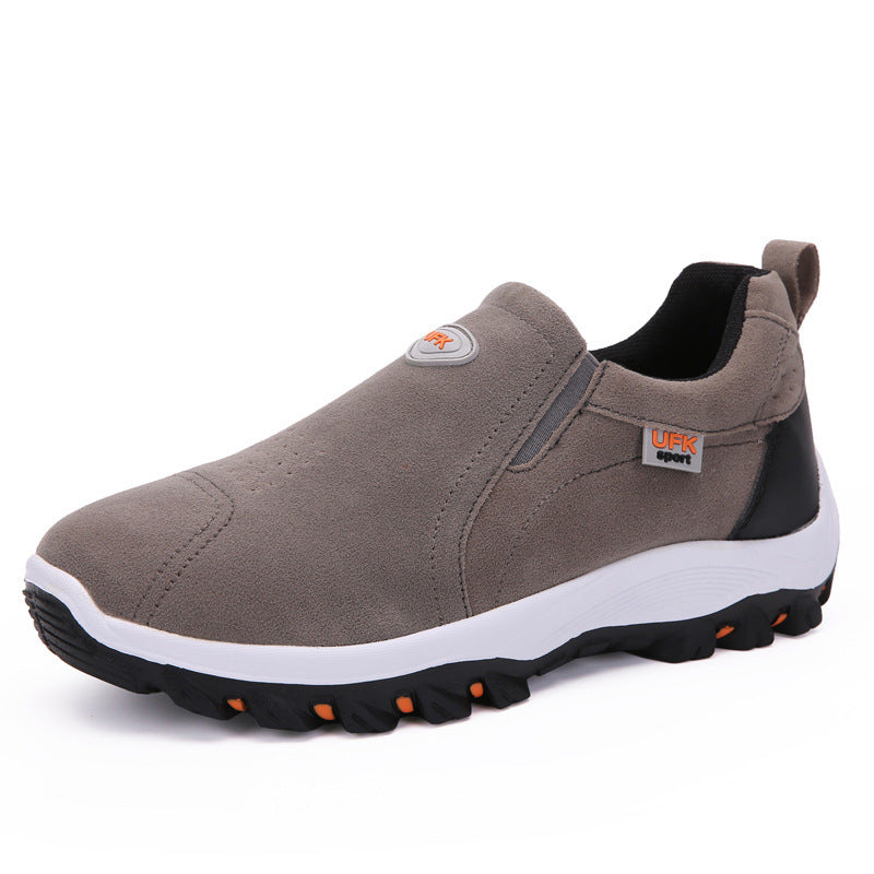 Climbing Frosted Men's Shoes Casual Outdoor Shoes Gray - D&A