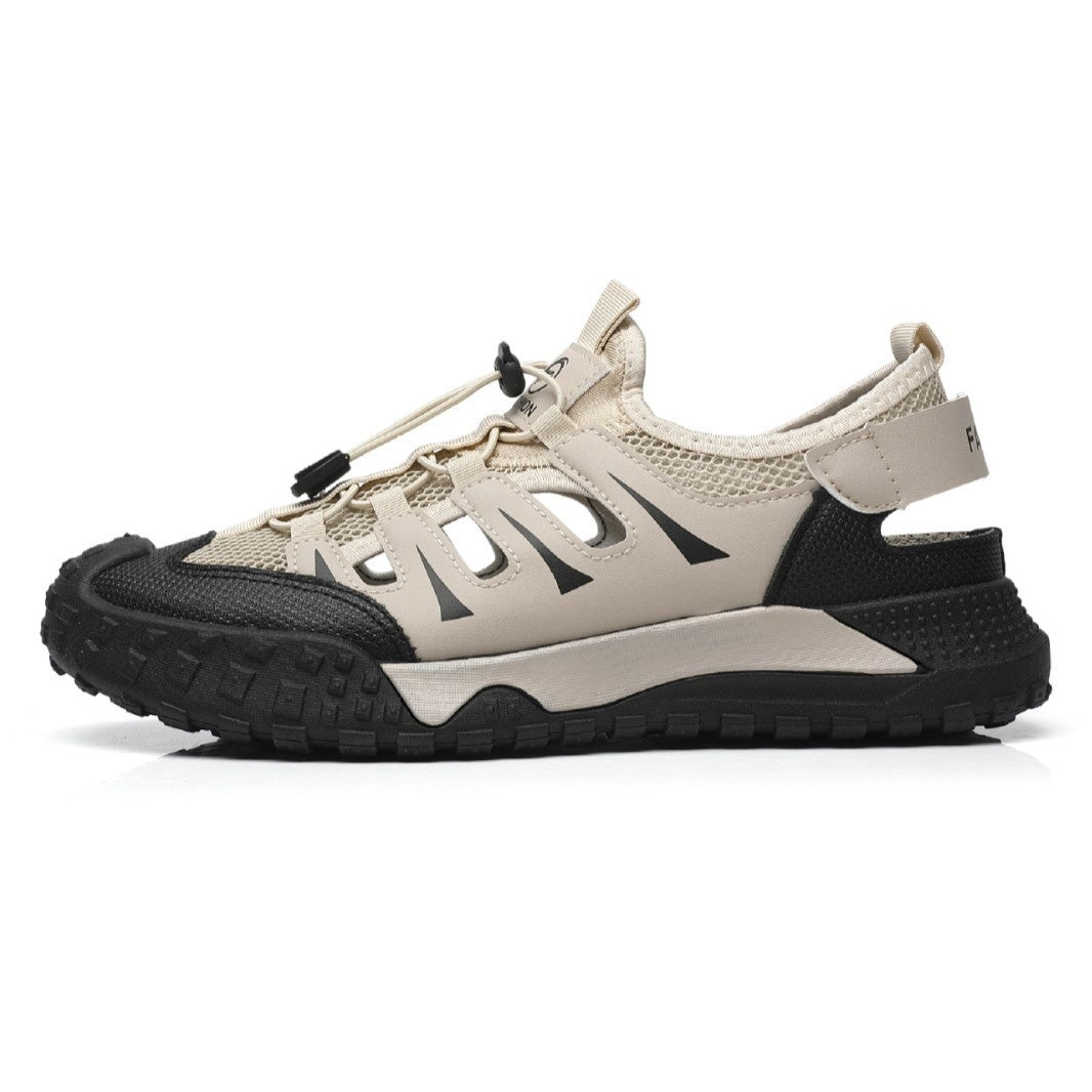 Outdoor Sports Upstream Dry Breathable Large Hole Mesh Surface Shoes - D&A