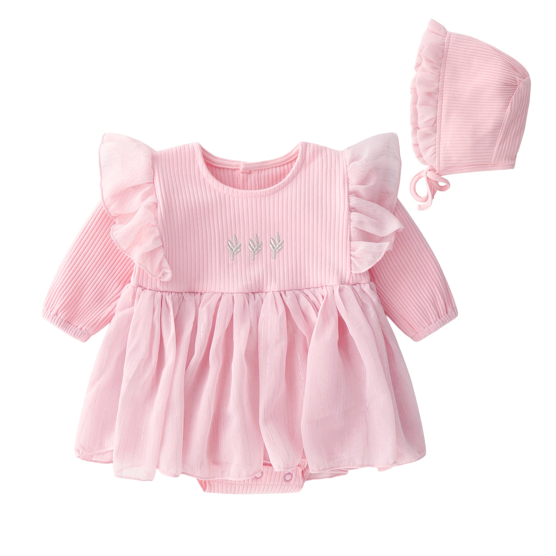 Baby princess fluffy dress Pink - D&A
