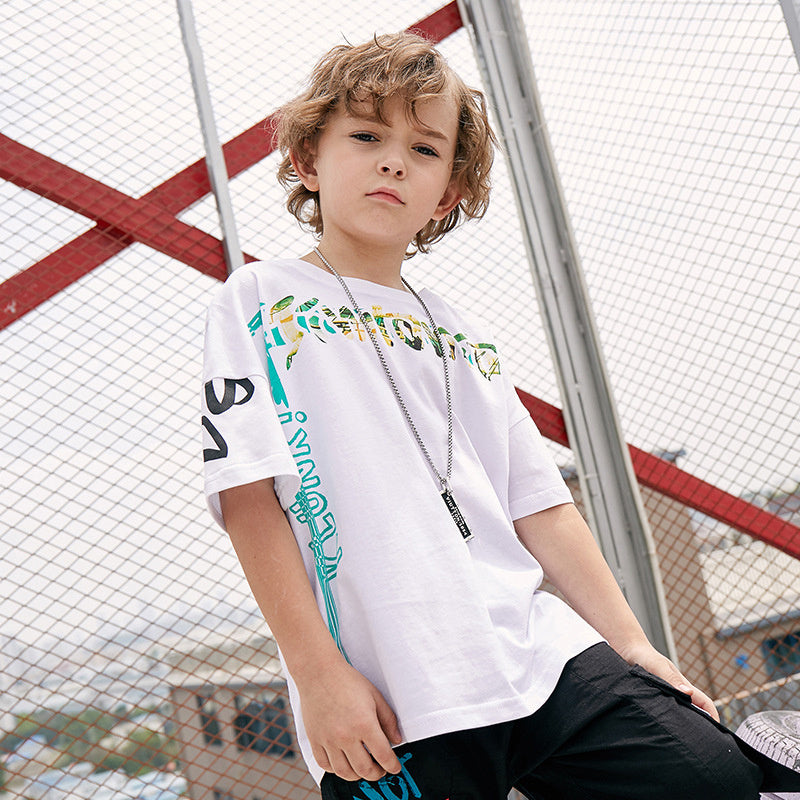 Children's printed T-shirt - D&A