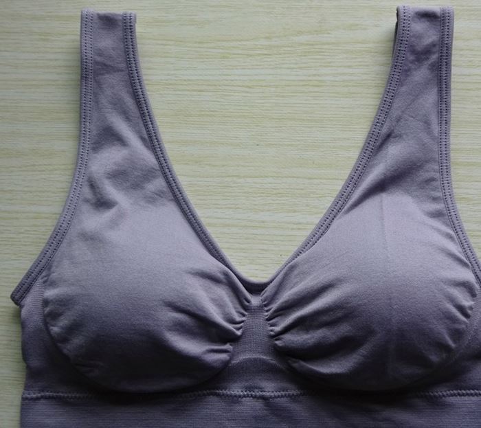 Seamless push up bra Brown - D&A