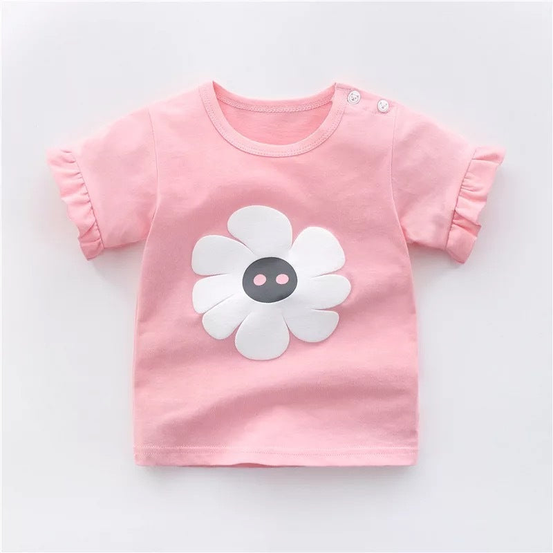 Children's cotton T-shirt 4 Style - D&A