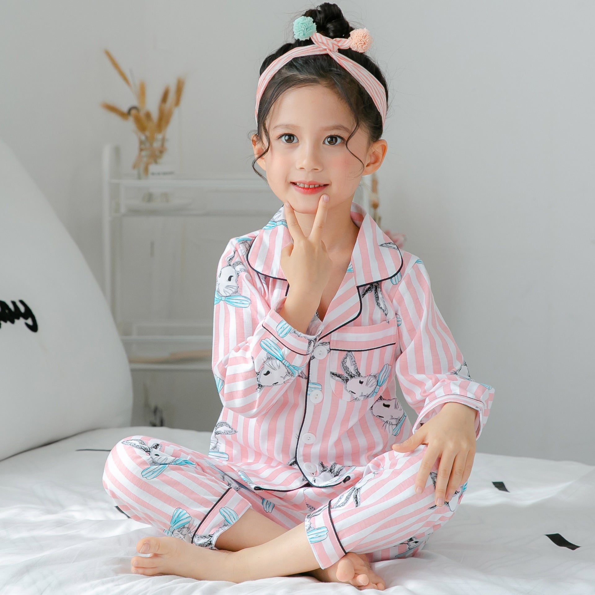 Cotton pajamas for children Style6 - D&A