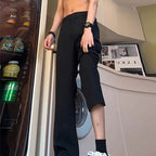 High-grade Black Weila Anti-wrinkle Suit Pants - D&A