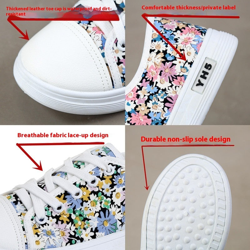 Breathable Versatile Cross-border Student Cloth Shoes - D&A