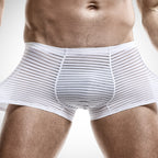 Men's Ice Silk Seamless Boxers Thin Air Boxers - D&A