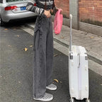 SpringSummer New Straight Loose All-matching Slimming Wide-leg Pants - D&A
