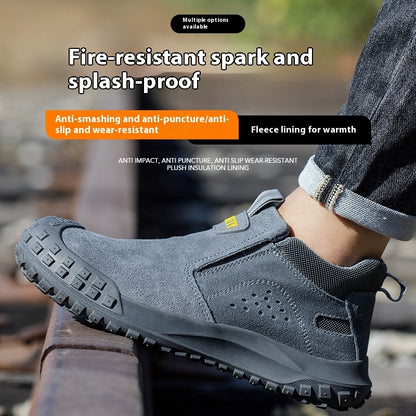 Welding Work Safety Shoes 2366 Gray - D&A