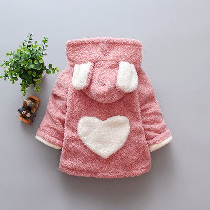 Girl Outerwear Children Clothing Warm Winter Coats - D&A