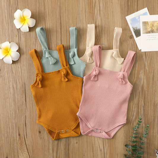 Baby Cotton Pit Strap Small Romper - D&A