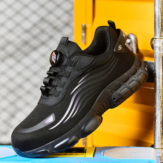 Men's Anti-smashing And Anti-penetration Steel Toe Cap Safety Shoes - D&A