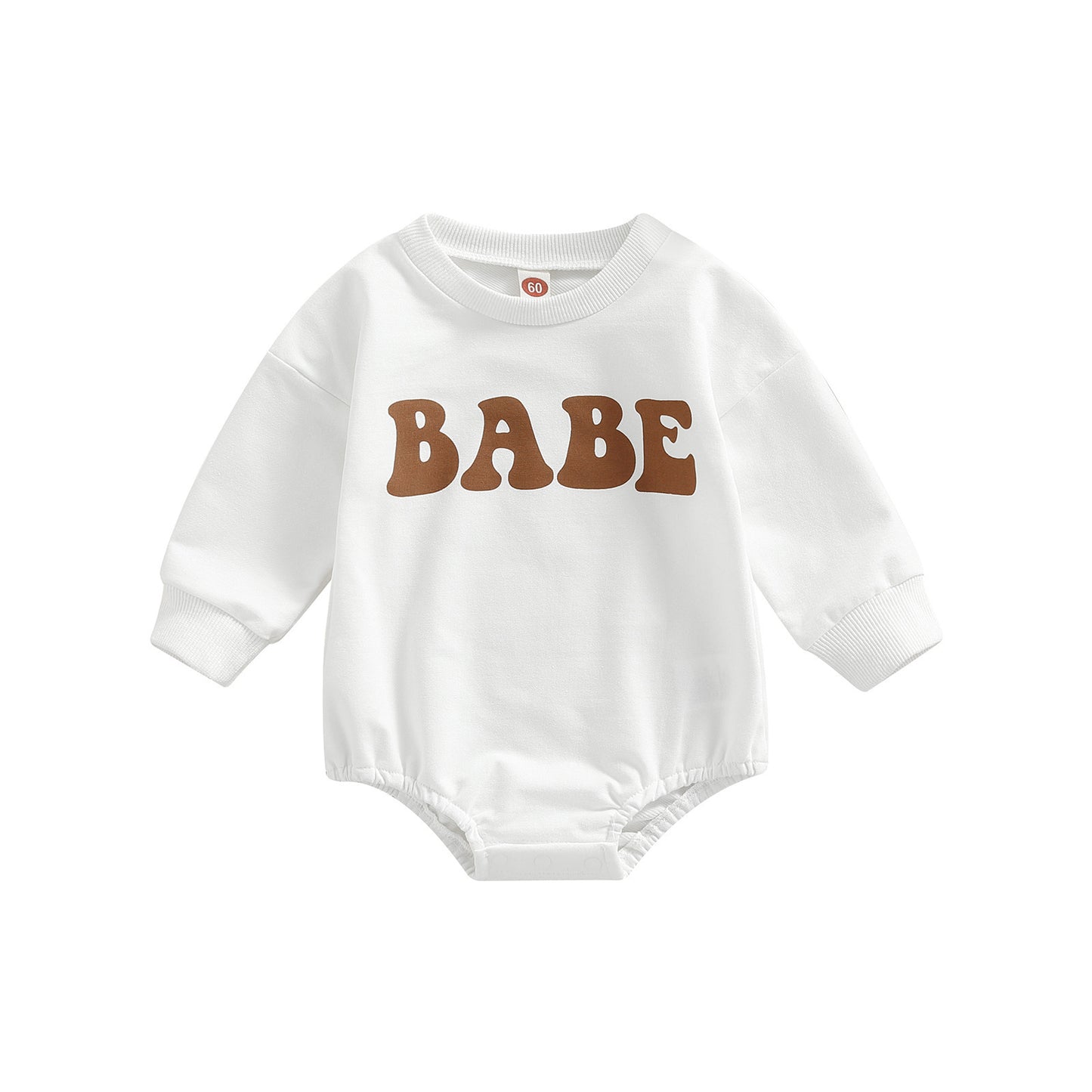 Baby Cotton Baby Wrap Triangle Crawlsuit White - D&A