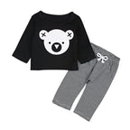 Koala Top Striped Pants Two Piece Kids - D&A