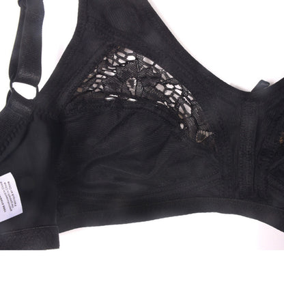 Stitching lace bra - D&A