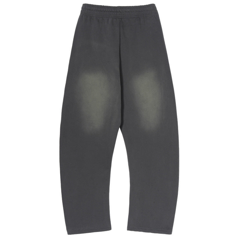 Men's Retro Distressed Machete Sweatpants Loose Casual Pants - D&A
