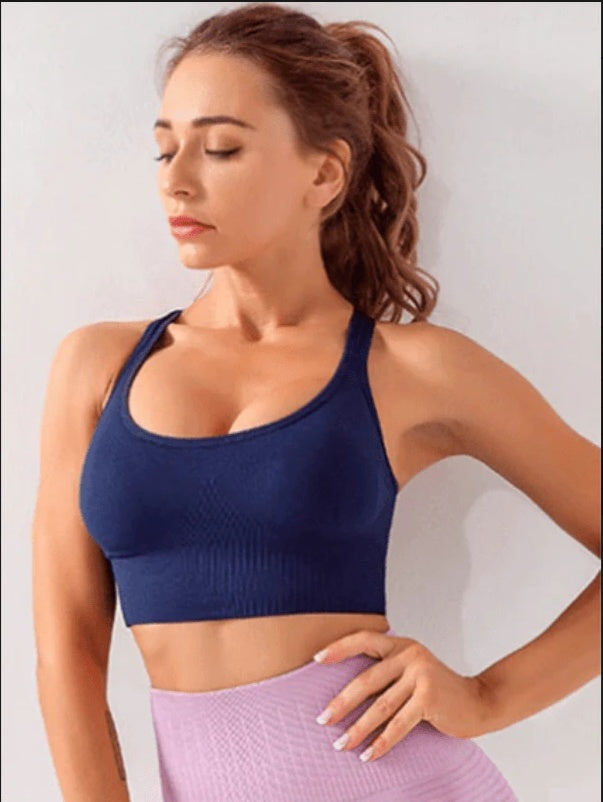 Xtreme Sports Bra Navy Blue - D&A