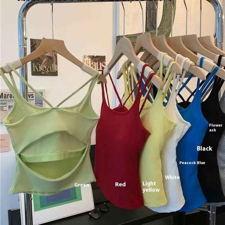 Women's Double-shoulder Strap Sling Top