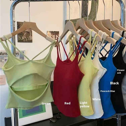 Women's Double-shoulder Strap Sling Top