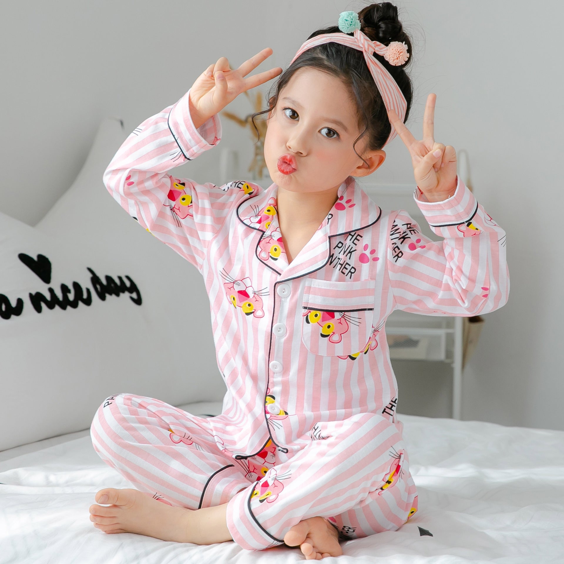 Cotton pajamas for children Style12 - D&A