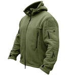 Military Jackets Tactical Jacket For Men Warm Hooded Hike - D&A