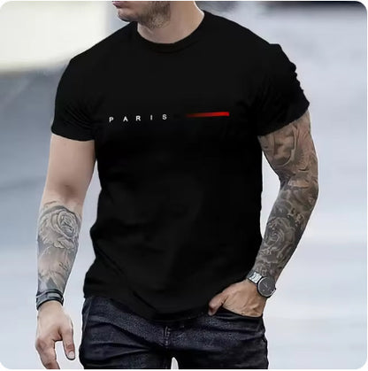 3d Printed Top Slim Fit Men TY5741 - D&A