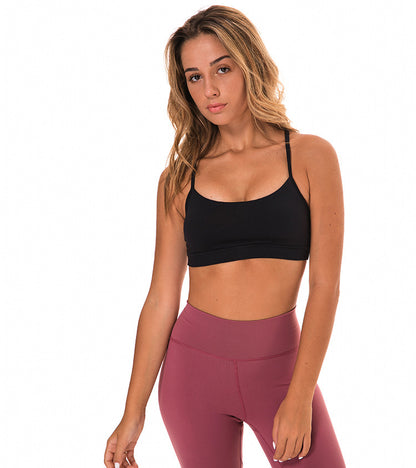 Yoga Sling Bra Black - D&A