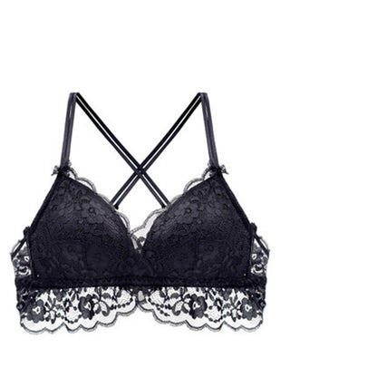 Thin back bra Black - D&A