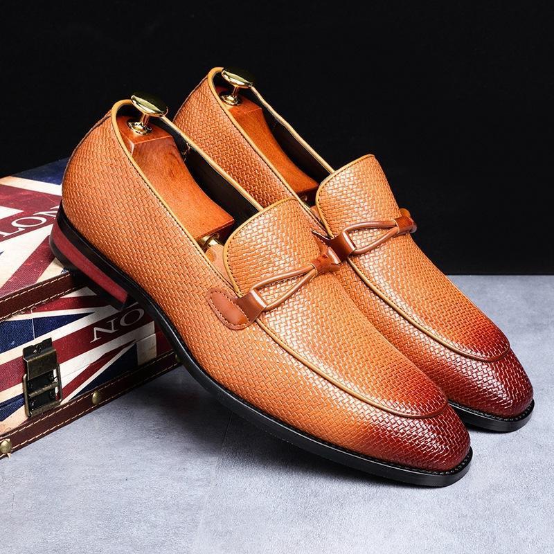 Big Yards Business Leisure Men Leather Shoes - D&A