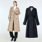 Trench Autumn And Winter Women's Mid-length High-grade Sense Petite Coats - D&A