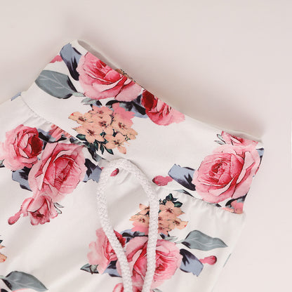 Children's hood printing suit - D&A