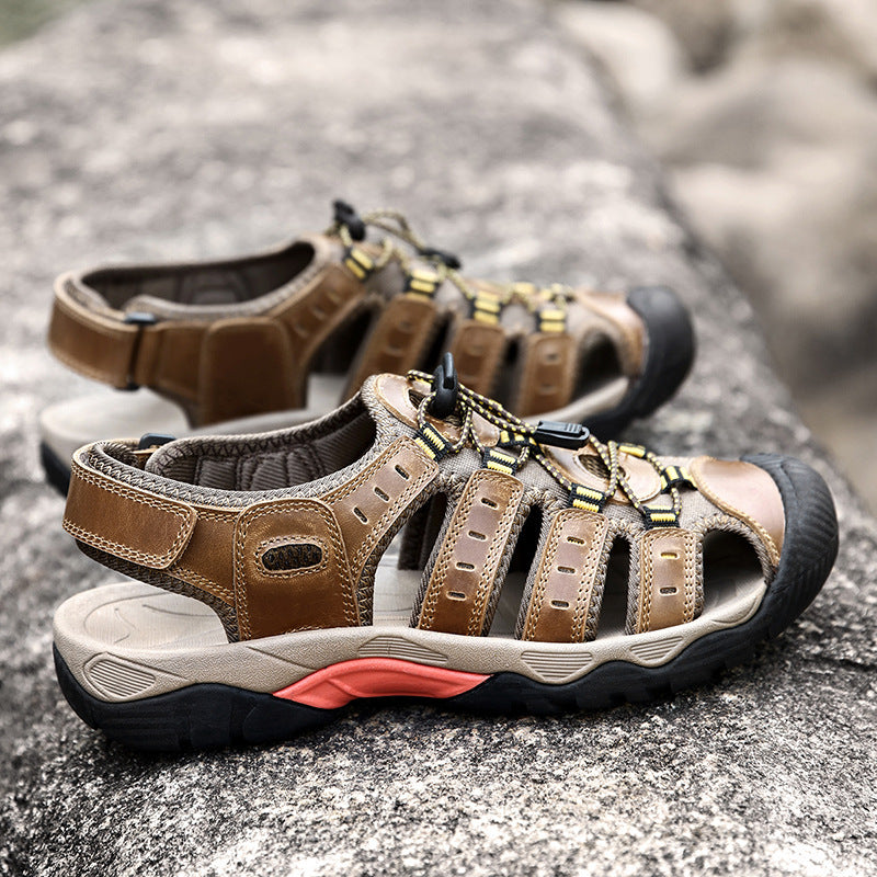 Summer Closed Toe Sandals Men's Leisure Outdoor - D&A