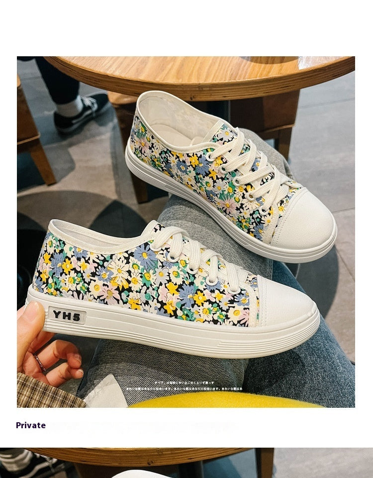 Breathable Versatile Cross-border Student Cloth Shoes - D&A