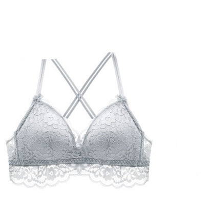 Thin back bra Grey - D&A