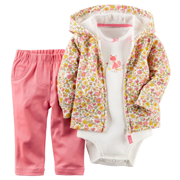 Children clothes set Flower - D&A
