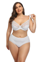 Adjustable women's bra White - D&A