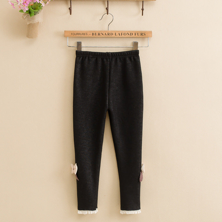 Girls leggings Black - D&A