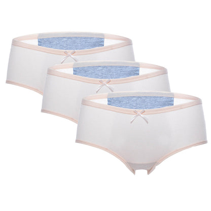 3Pcs Pack Menstrual Panties Women Underwear Light Skin 3pcs - D&A