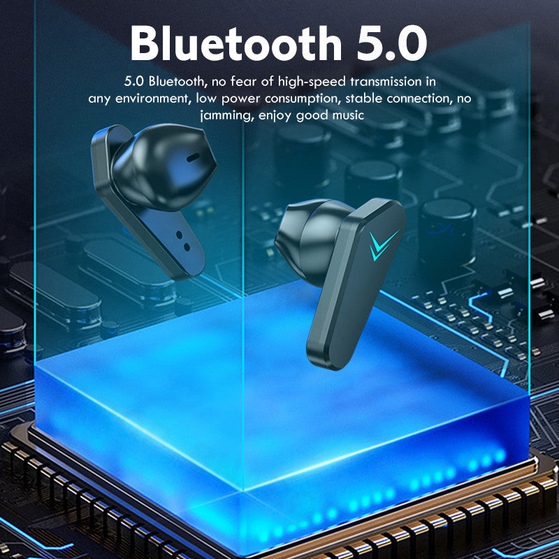 Wireless Gaming Headphones No Delay Noise Reduction Bluetooth Earphones HIFI Sound E-Sport Game Headset With Mic - D&A