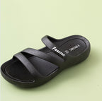 Casual Non Slip Thick Soled Slippers With A Comfortable Outdoor Atmosphere - D&A