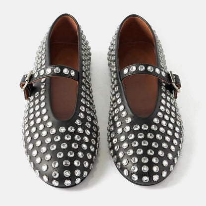 Round Toe Flat Bottom Comfortable Fashion Women's Shoes - D&A