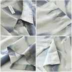 Japanese Trendy Printed Short Sleeve Shirt - D&A