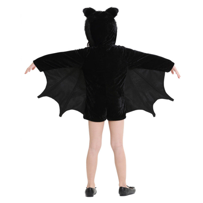 Halloween Children's Costume Black Bat Cosplay Costumes - D&A