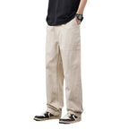 American Casual With Big Pockets Loose Cargo Pants - D&A