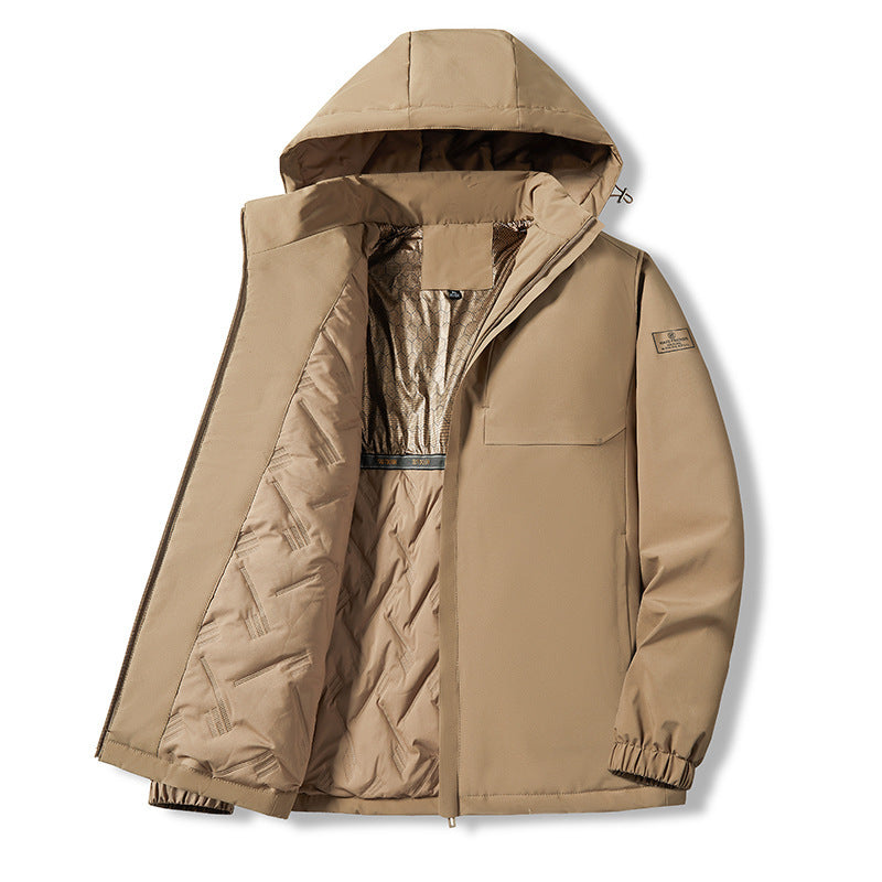 Autumn And Winter Outdoor Temperature Sensing Windproof Waterproof Jacket - D&A