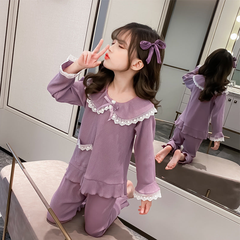 Girls' Suits, Autumn Clothes, Western Style, Children's Clothes - D&A