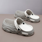 Men's Summer Closed Toe Non-slip Breathable Beach Slippers - D&A