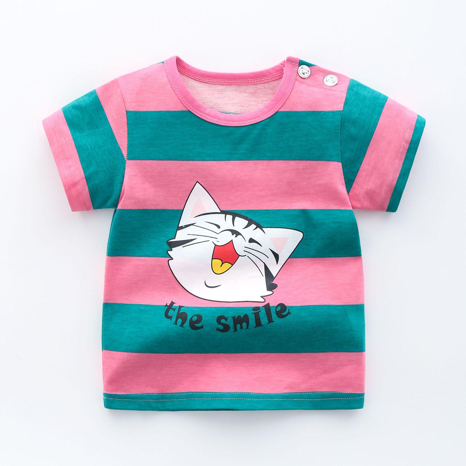Children's cotton T-shirt 10 Style - D&A